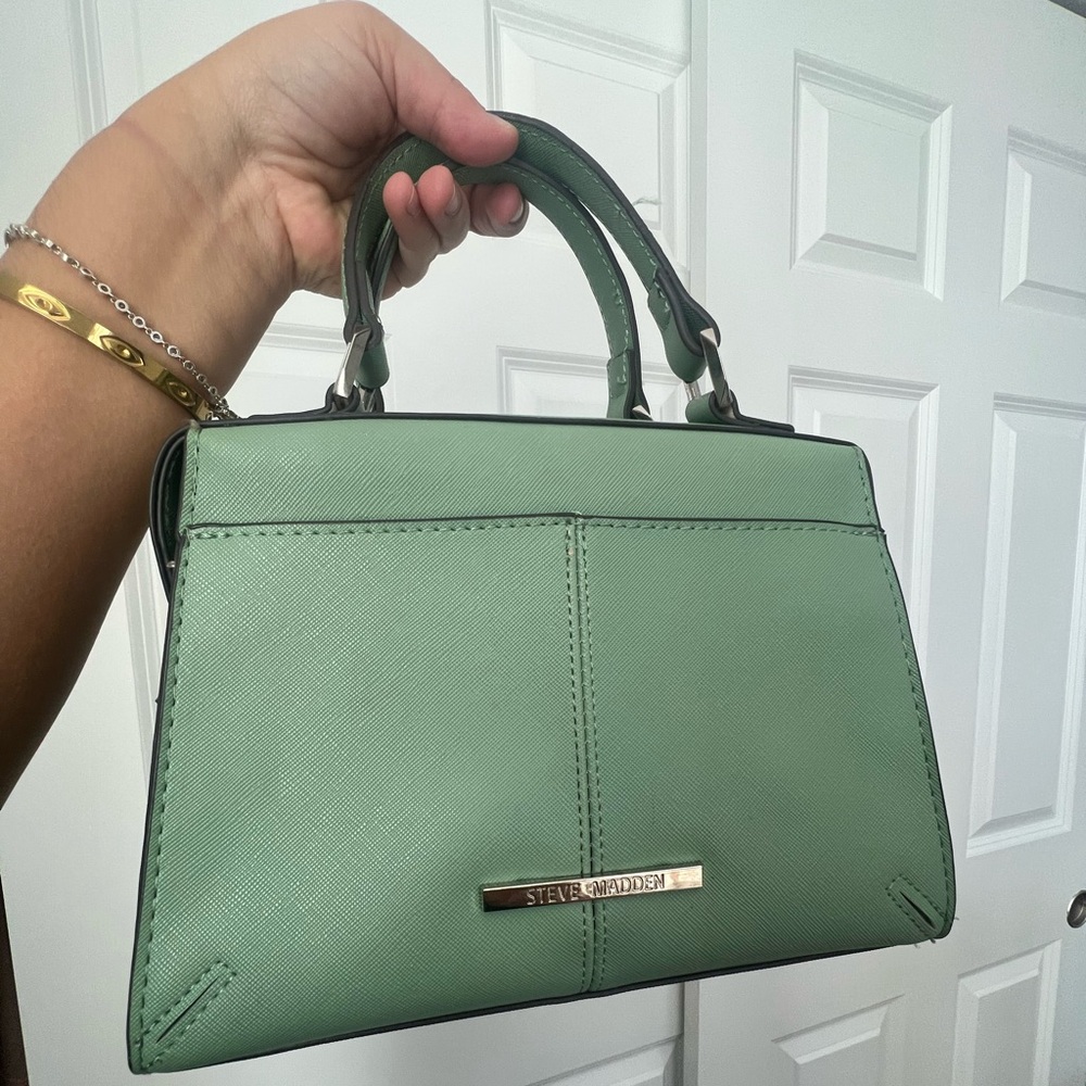 Green Steve Madden bag in great condition